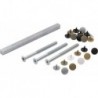 Kit de montage M6 pour portes profilées. 77-82mm