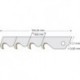 Lame cutter TIN 18mm a 10 unités Lutz