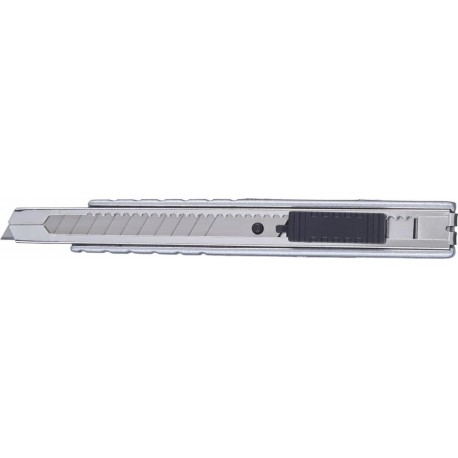 Lame de cutter Alu 9mm avec 1 lame FORTIS