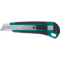 Lame de cutter plastique 18mm avec 3 lames FORTIS