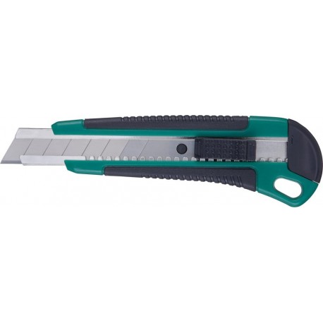 Lame de cutter plastique 18mm avec 3 lames FORTIS
