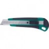 Lame de cutter plastique 18mm avec 3 lames FORTIS