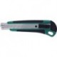 Lame de cutter plastique 18mm avec 3 lames FORTIS