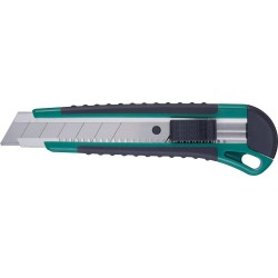 Lame de cutter plastique 25mm avec 3 lames FORTIS