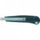 Lame de cutter plastique 9mm avec 3 lames FORTIS