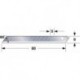 Lame de cutter 10 unités 9mm LB-30CD TAJIMA
