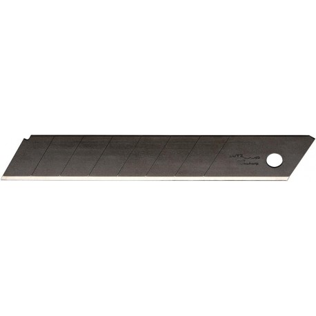 Lame sécable black 18mm pack de 10 LUTZ BLADES 1 PCS
