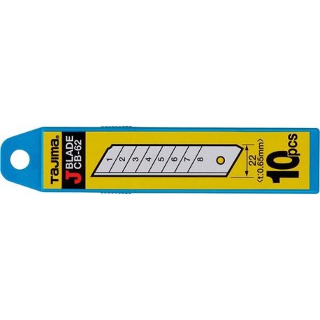 Lame de cutter LB62H 22mm 10 unités f. LC620 TAJI