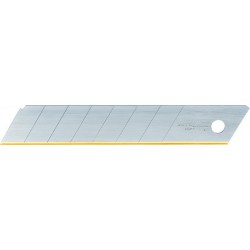 Lame sécable TiN 18mm pack de 10 LUTZ BLADES 1 PCS