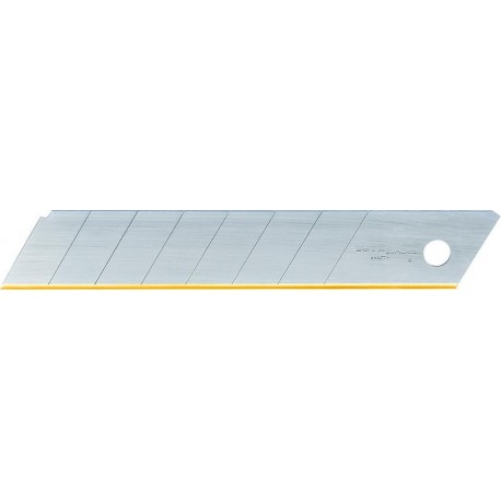 Lame sécable TiN 18mm pack de 10 LUTZ BLADES 1 PCS