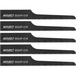 Lame de scie de rechange a 5 unités 93 mm 18 Z HAZET