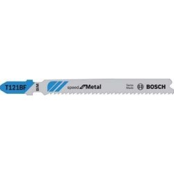 Lame de scie sauteuse T 121 BF pack de 5 Bosch 1 colis