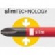 Lame interchangeable slimBit VDE 6 coté 4x75mm Wiha