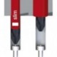 Lame interchangeable slimBit VDE 6 coté 4x75mm Wiha