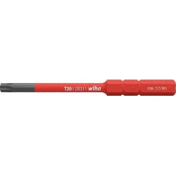Lame interchangeable slimBit VDE T9x75mm Wiha 1 PCS