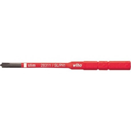 Lame interchangeable Torque VDE SL/PH 2x75mm Wiha
