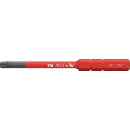 Lame interchangeable Torque VDE T20x 75mm Wiha