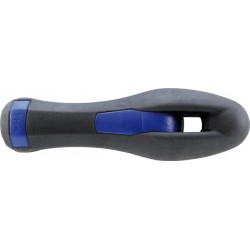 Manche de lime ergonomique, Long. : 115 mm, Pour limes de Long. 300-350 mm, Forme carrée, triangulaire, ronde, formes spéciales
