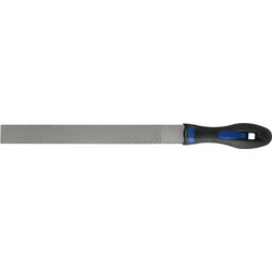 Râpe à bois avec manche, plate, Long. : 250 mm, Taille 2, Coupe transversale 25,0 x 7,5 mm