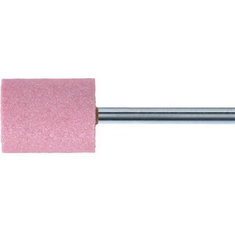 Meule sur tige cylindrique ZY, Type : ZY 2532, Ø x hauteur 25 x 32 mm, Taille de grains 60, Type de grain : AR, Ø de tige : 6 mm
