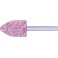 Meule sur tige forme ogive bout pointu 1320 6 ADW 46 M 5V Pferd 1 PCS