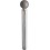 Meule diamantée sur tige sphérique DKU, Ø : 1 mm, Long. de la queue 44 mm, Ø de tige 3 mm
