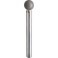 Meule diamantée sur tige sphérique DKU, Ø : 8 mm, Long. de la queue 52 mm, Ø de tige 6 mm