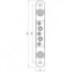 Mandrin element VX 7501 3D galva