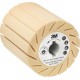Broche de serrage pour bandes abrasives, Modèle : souple
