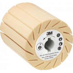 Broche de serrage pour bandes abrasives, Modèle : souple