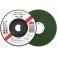 20 Disques à ébarber Green Corps pour l'usinage de l'acier inoxydable, Ø x Épais. : 125 x 3,0 mm, Modèle Coudé, Vitesse maxi. 12200 tr/mn