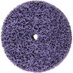Disque de décapage (arêtes stables) XT-DC/CG-DC, Degré de finesse : extra-grossier, Ø 150 mm, Vitesse maxi. 4000 tr/mn, Couleur : mauve