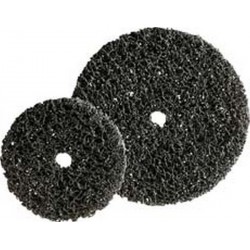 Disque de décapage Ø 100 mm 8000 tr/mn, Degré de finesse : extra-grossier, Couleur noir