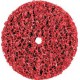 Disque de décapage Ø 150 mm 5350 tr/mn, Degré de finesse : extra-grossier, Couleur rouge