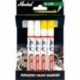 Marquage SL.100 blanc/jaune 4er Set
