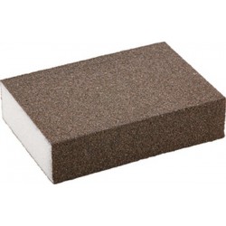 Éponge abrasive 4 faces 100x68x26mm P60 3M 1 PCS