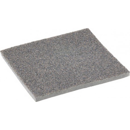 Eponge abrasive revêtue sur 1 face, corindon, Degré de finesse : fin, Grain 100