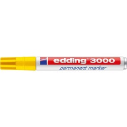 Marqueur permanent Nr.3000 jaune Edding