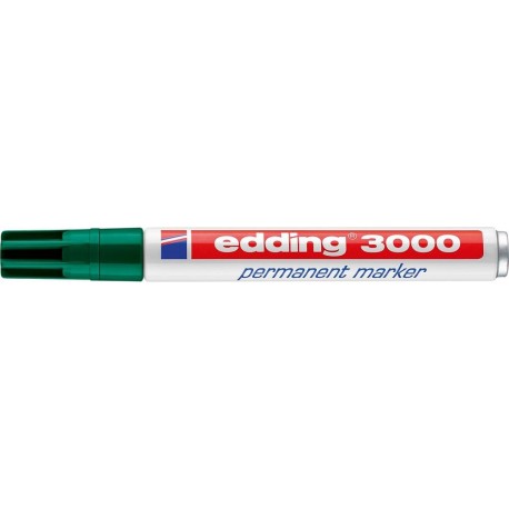 Marqueur permanent Nr.3000 vert Edding