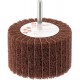 Meule sur tige non-tissée GB-ZS, Degré de finesse : extra-grossier, Grain 80, Ø x hauteur 75 x 45 mm, Vitesse maxi. : 7500 tr/mn