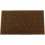 Pad à main en non-tissé, Degré de finesse : moyen, Couleur marron, Dimensions 158 x 224 mm