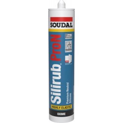 Mastic silicone blanc SILIRUB (Par 15)
