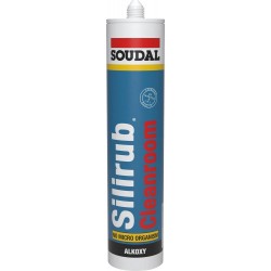 Mastic silicone sanitaire 310ml weis SOUDAL (Par 15)