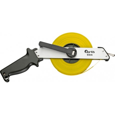 Mesure longue Ruban acier 50mx13 mm FORTIS