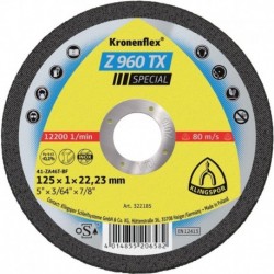 Meule à tronçonner Z960TX115x1,0mm dr. Klingspor