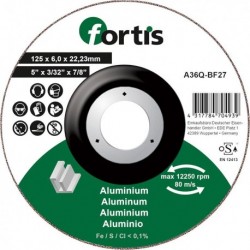 Meule ALU-NE 125 x 60mm FORTIS
