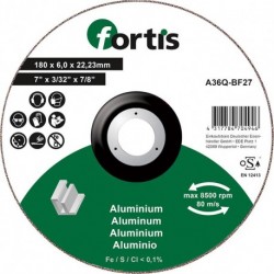 Meule ALU-NE 180 x 60mm FORTIS