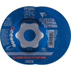 Meule CC-Grind Solid SGP INOX 180mm PFERD
