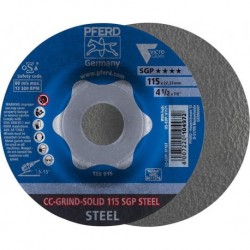 Meule CC-Grind Solid SGP STEEL 115mm PFERD