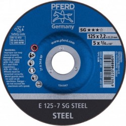 Meule coudé A24RSG 230x7mm PFERD